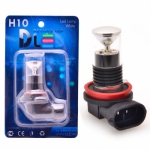   Светодиодная автолампа H10 - 4 SMD3535 + Отражатель (2шт.)